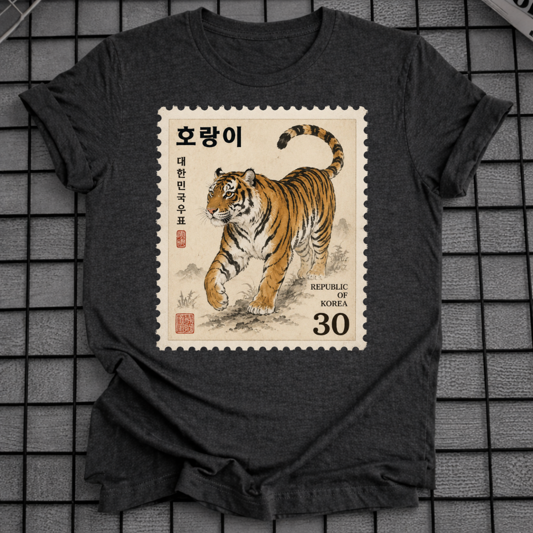 KOREAN STAMP T-SHIRT