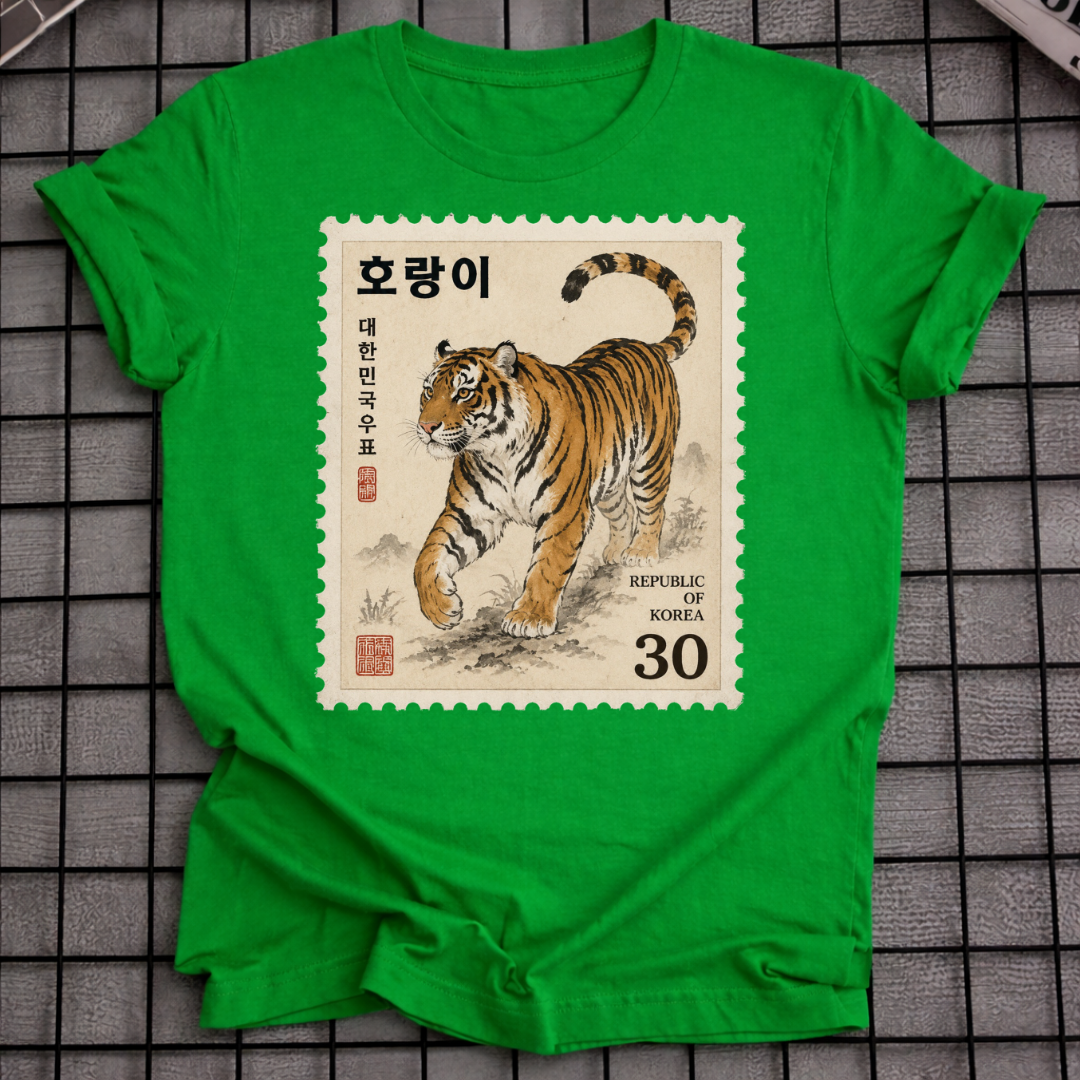 KOREAN STAMP T-SHIRT
