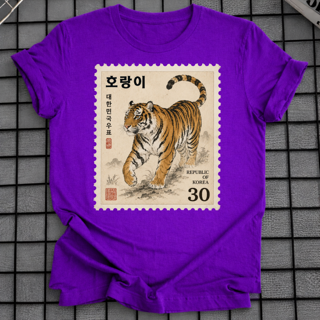 KOREAN STAMP T-SHIRT
