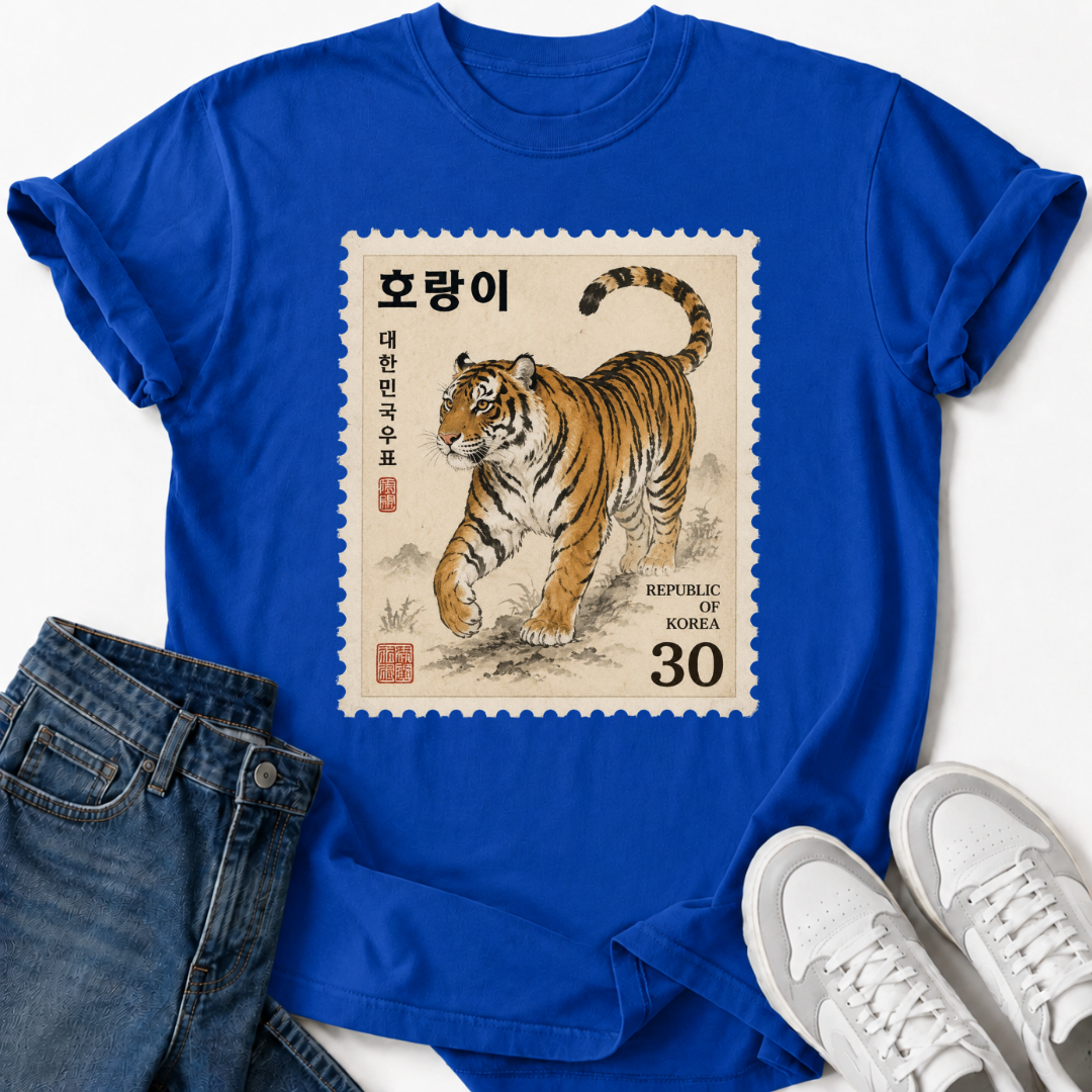 KOREAN STAMP T-SHIRT