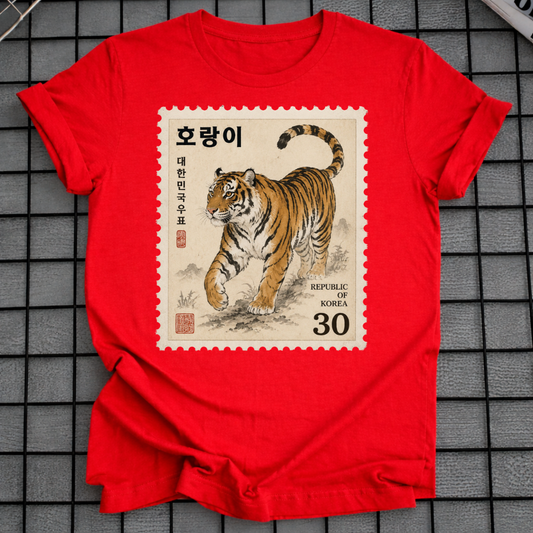 KOREAN STAMP T-SHIRT