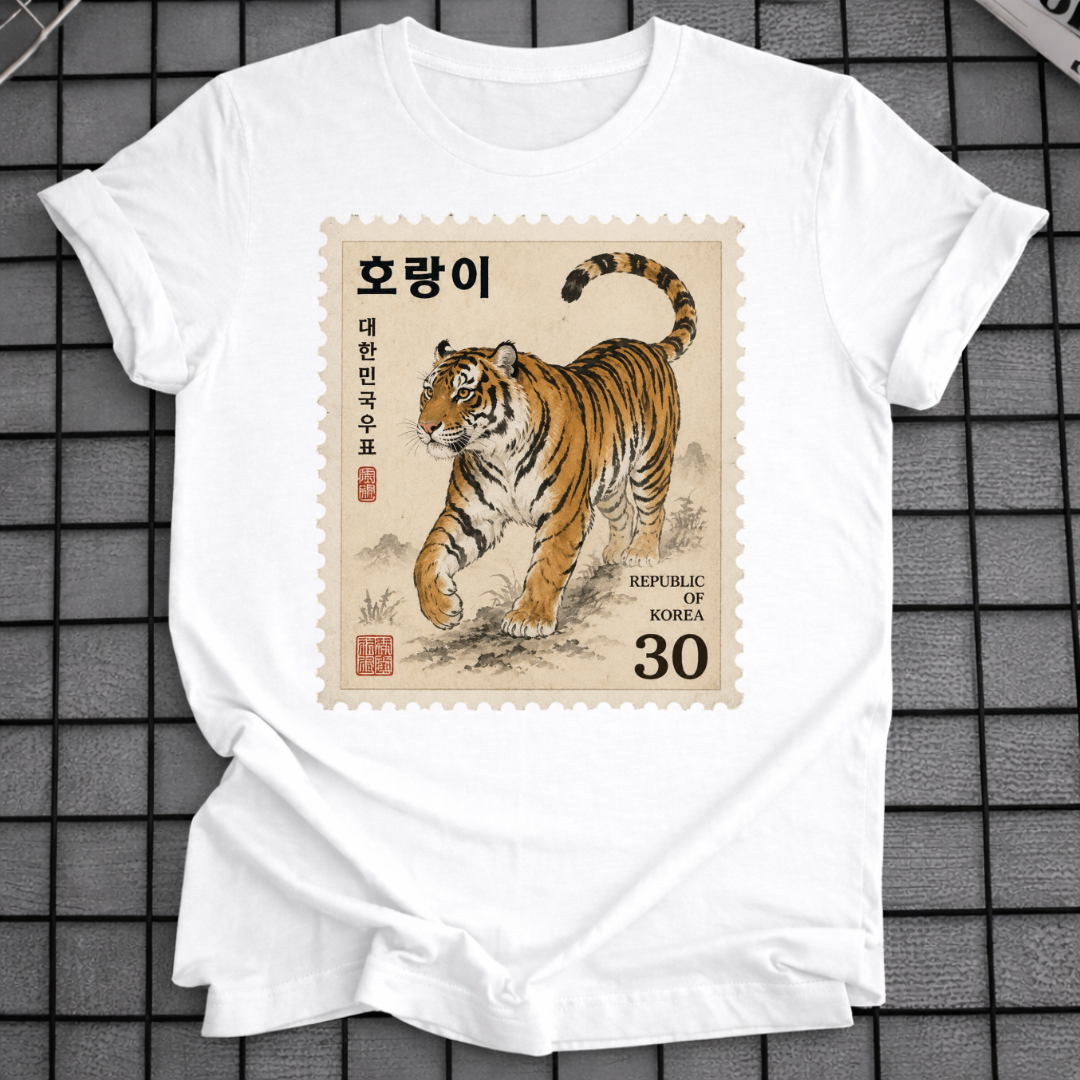 KOREAN STAMP T-SHIRT