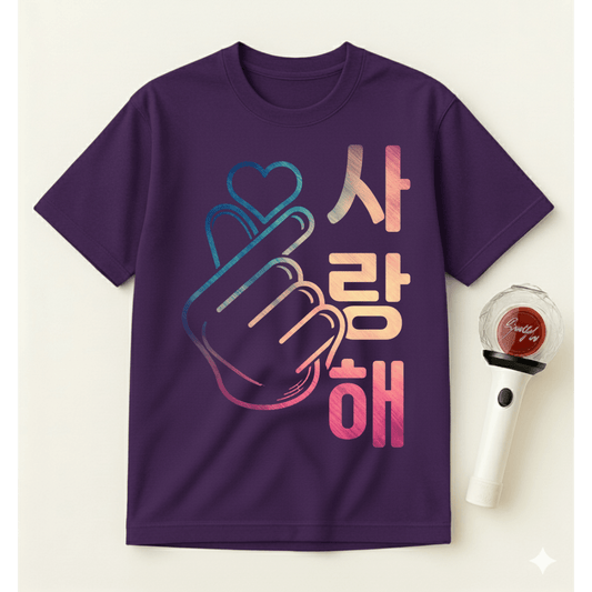 K-POP SARANGHAE T-SHIRT