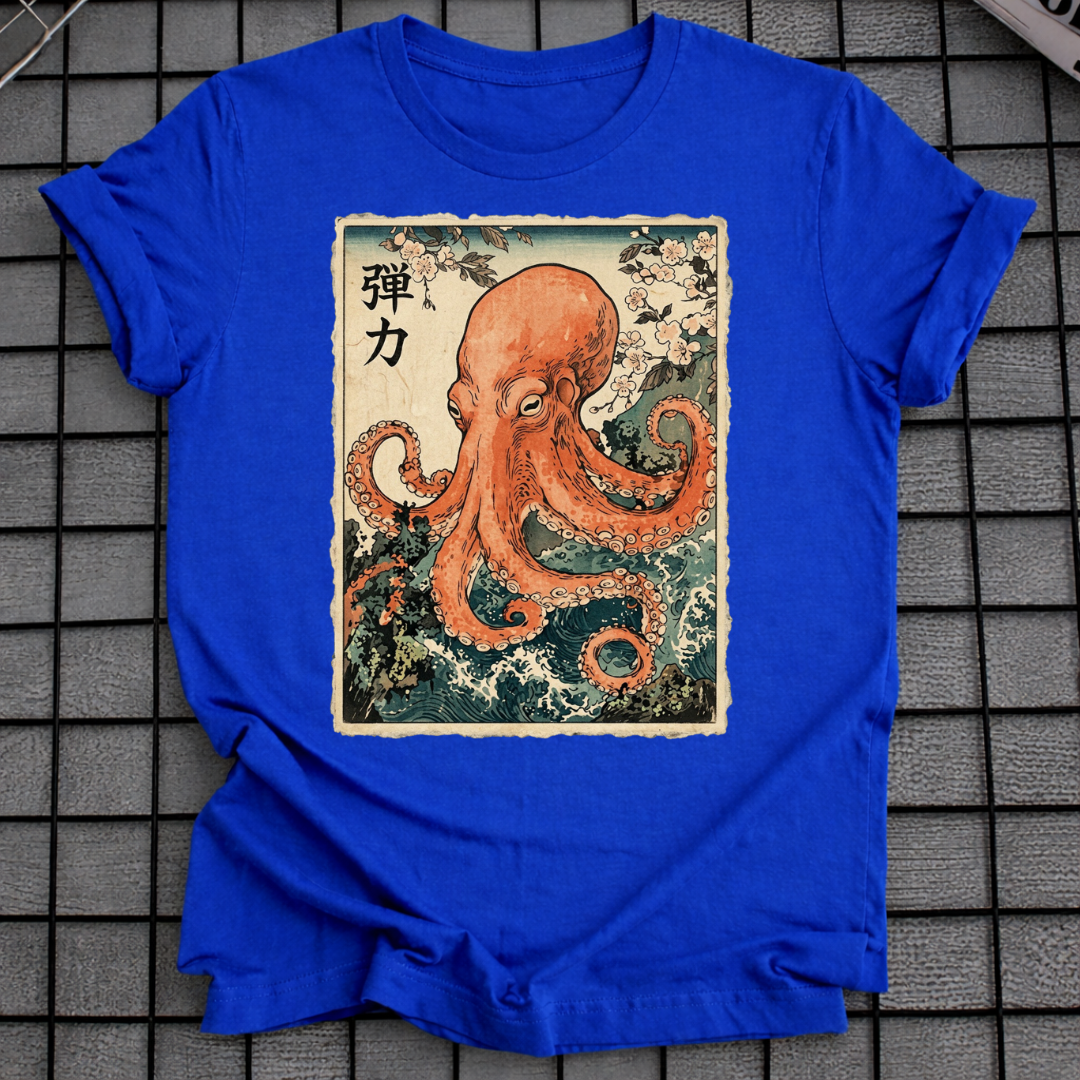 KANJI MEERESTIER-T-SHIRT