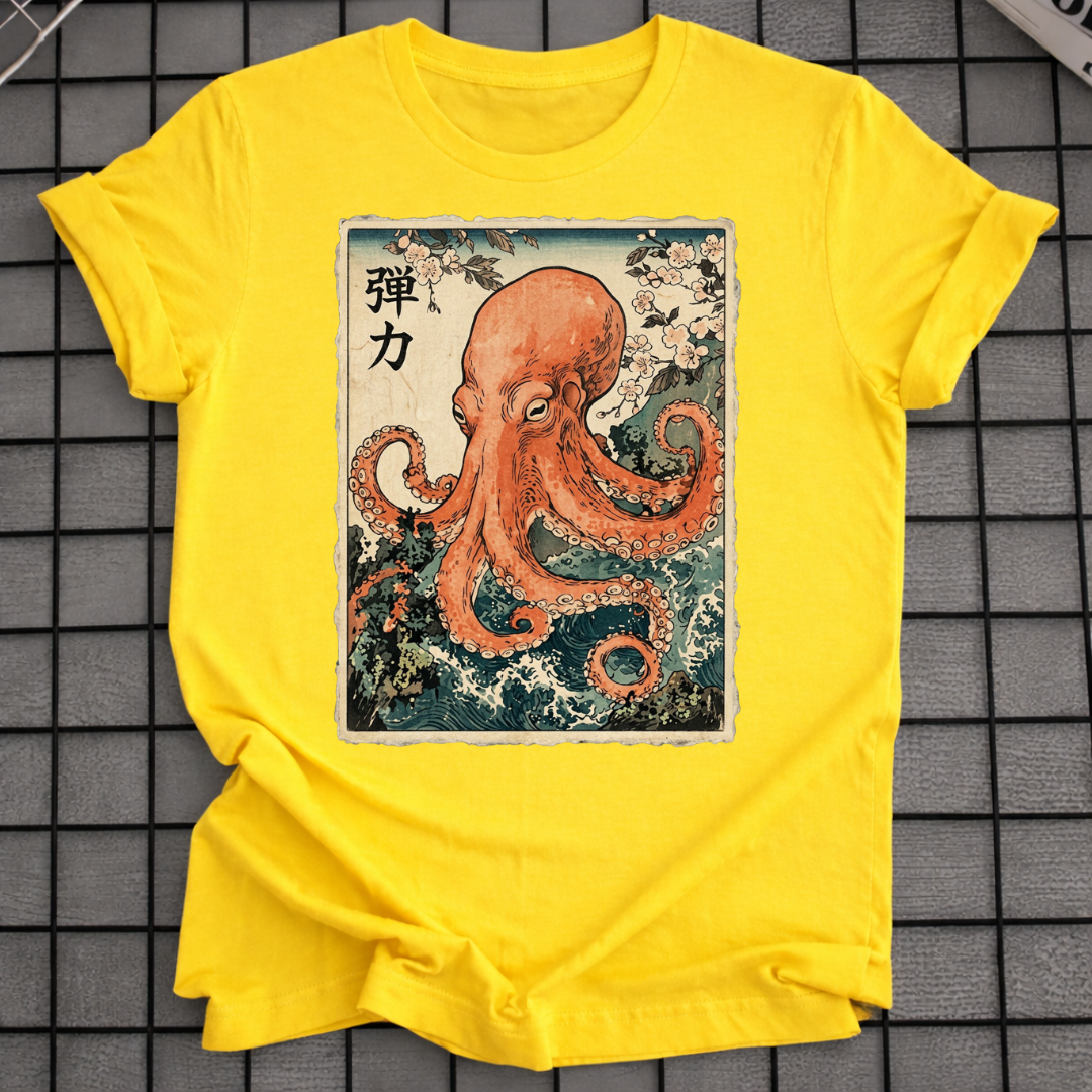 KANJI MEERESTIER-T-SHIRT