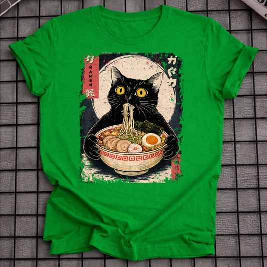 BLACK CAT NOODLE T-SHIRT