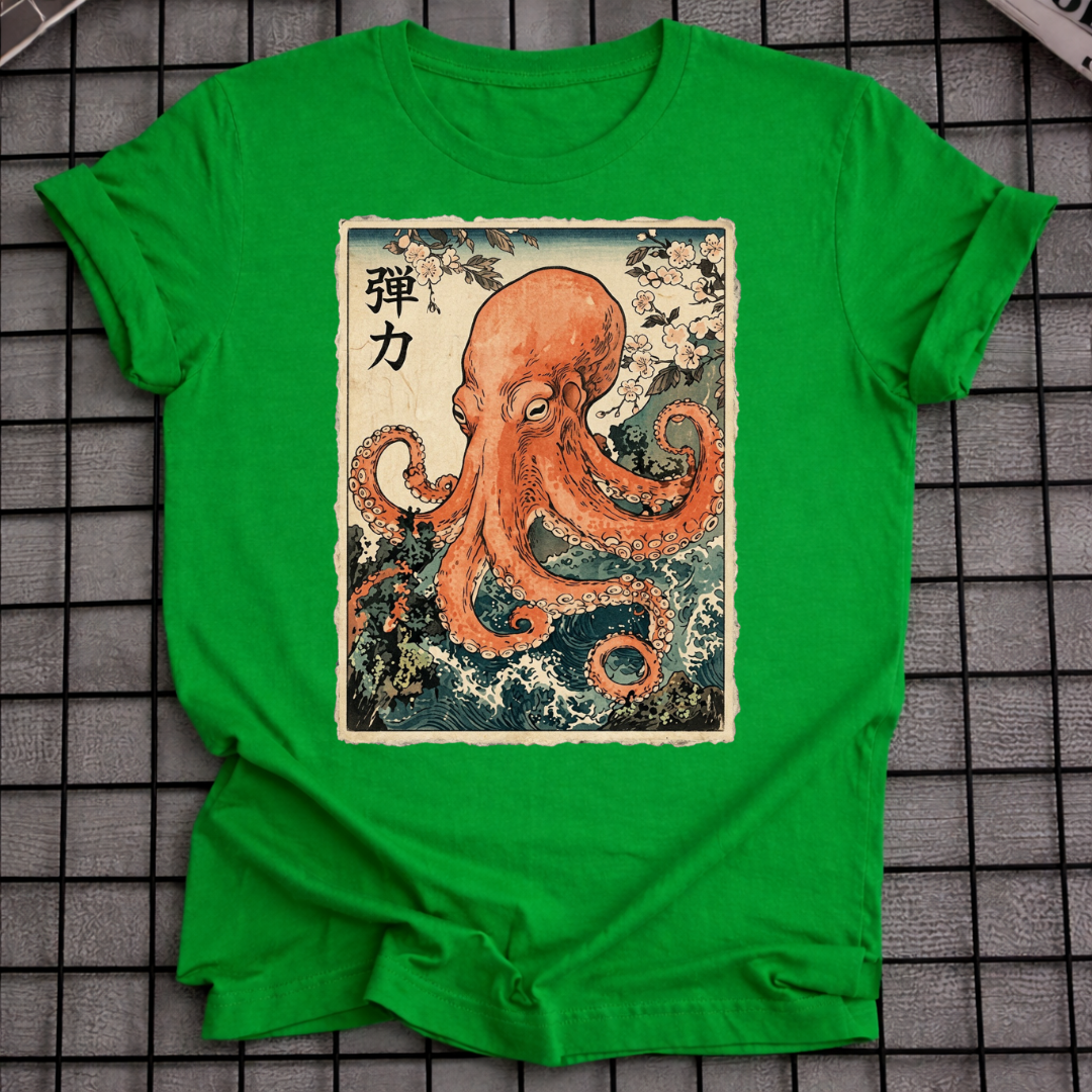 KANJI MEERESTIER-T-SHIRT