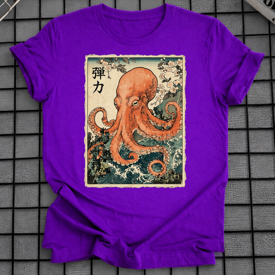 KANJI MEERESTIER-T-SHIRT
