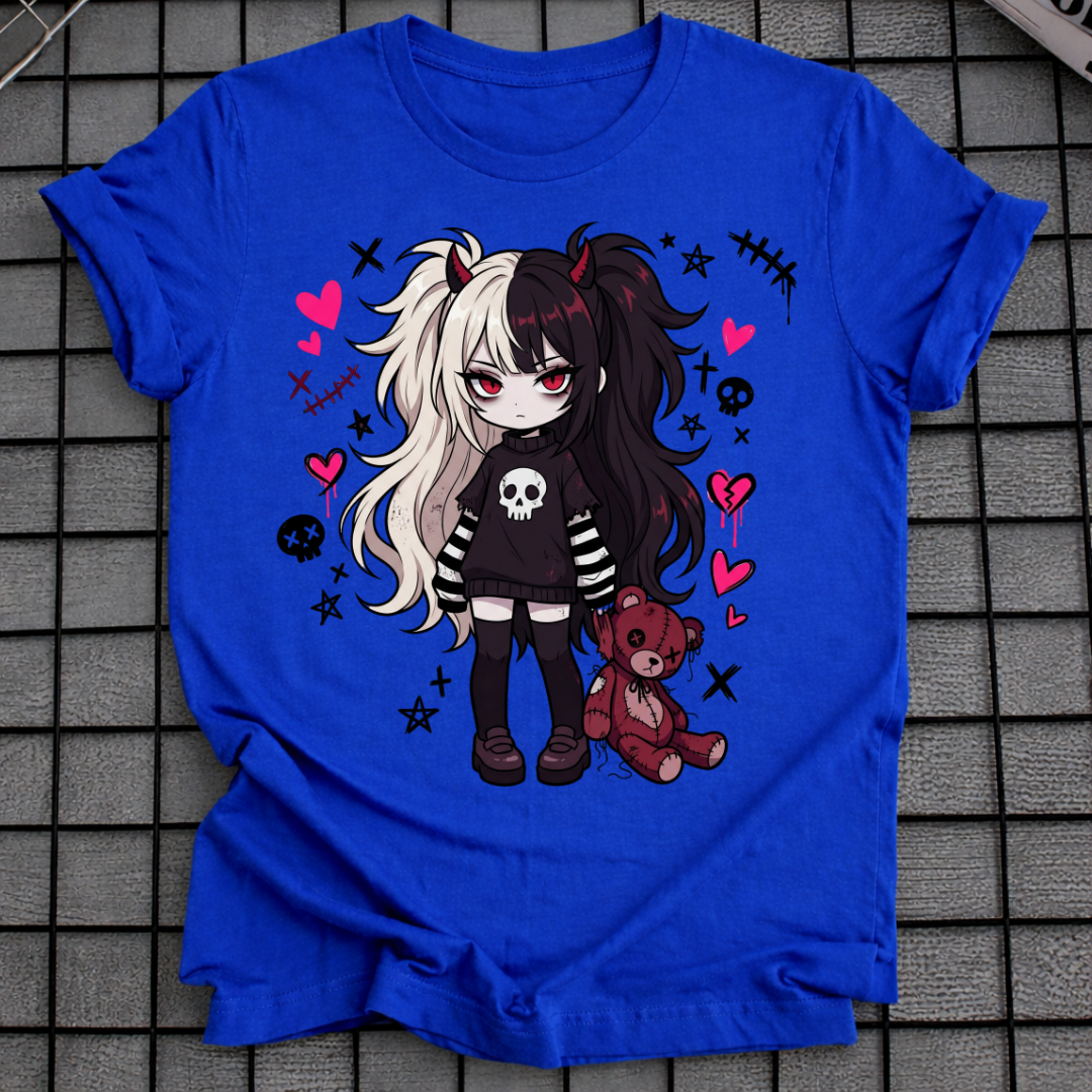 GOTHIC KAWAII GIRL T-SHIRT