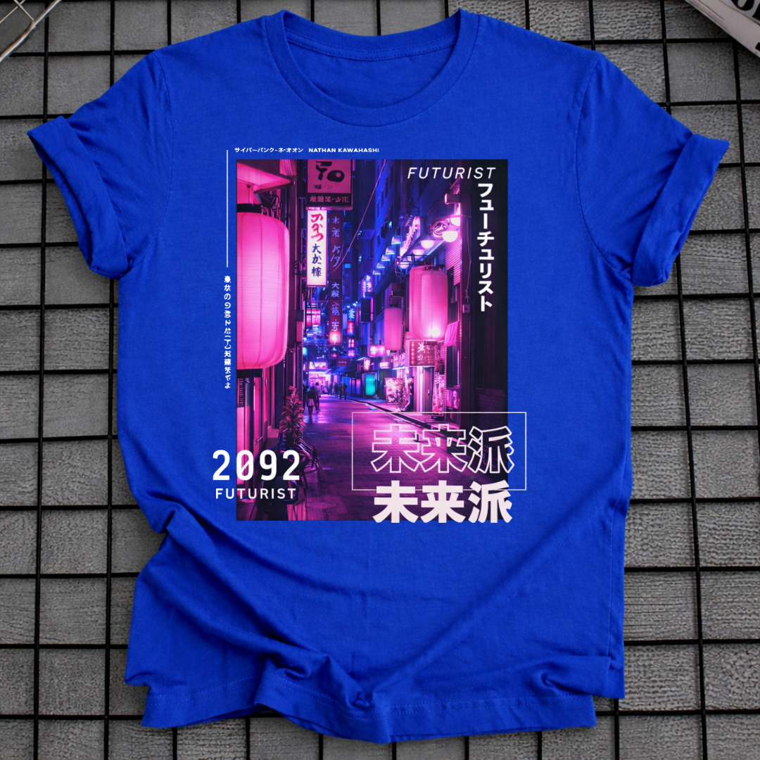 JAPANISCHES CYBERPUNK-ÄSTHETIK-T-SHIRT