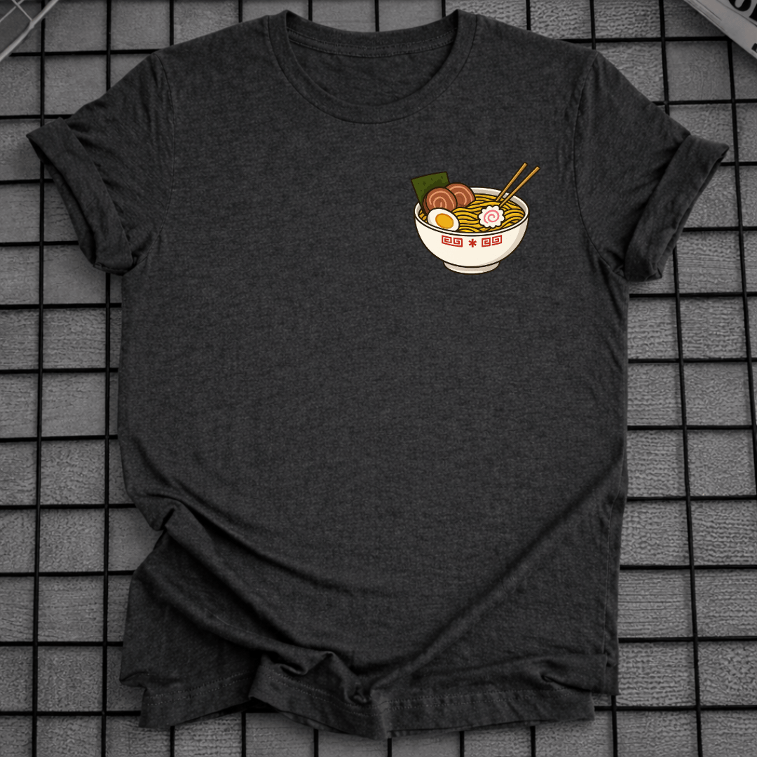 MINIMAL RAMEN SCHÜSSEL T-SHIRT