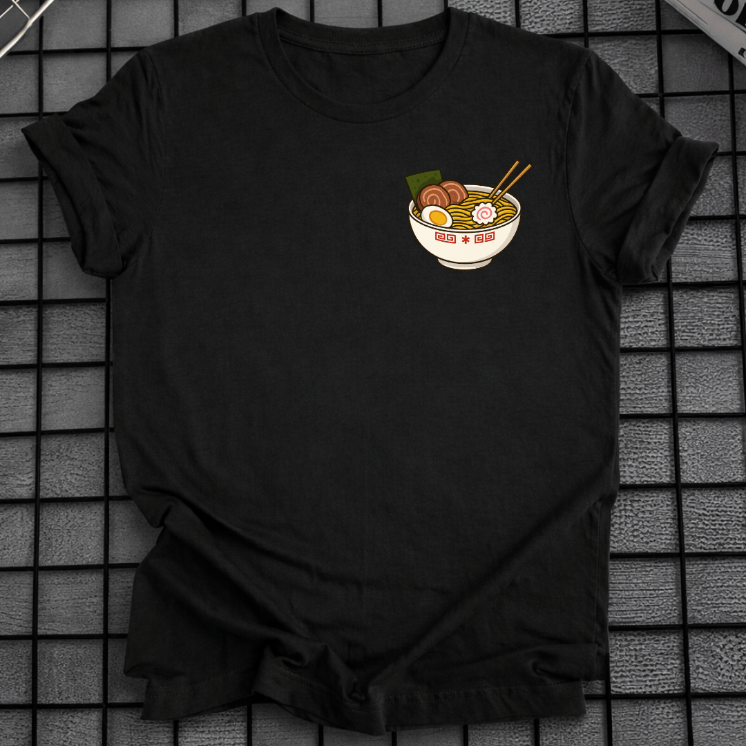 MINIMAL RAMEN SCHÜSSEL T-SHIRT