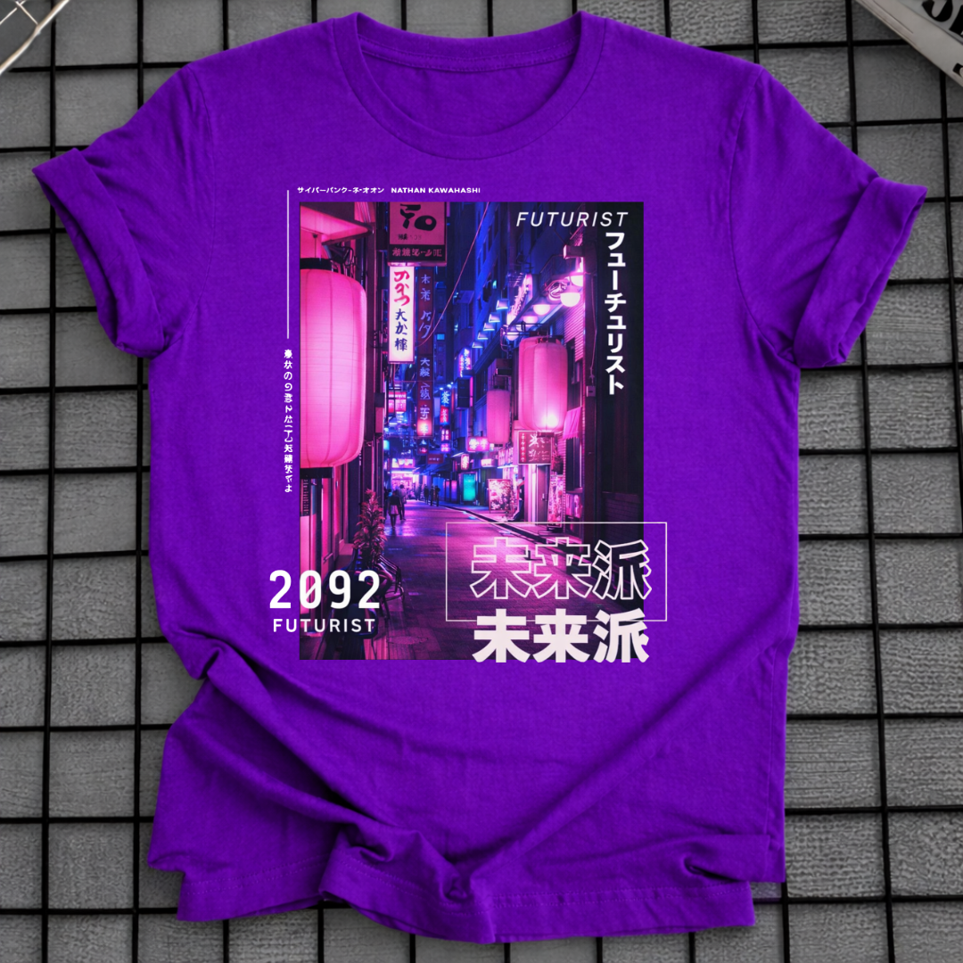 JAPANISCHES CYBERPUNK-ÄSTHETIK-T-SHIRT