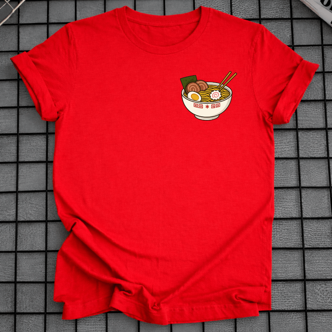 MINIMAL RAMEN SCHÜSSEL T-SHIRT