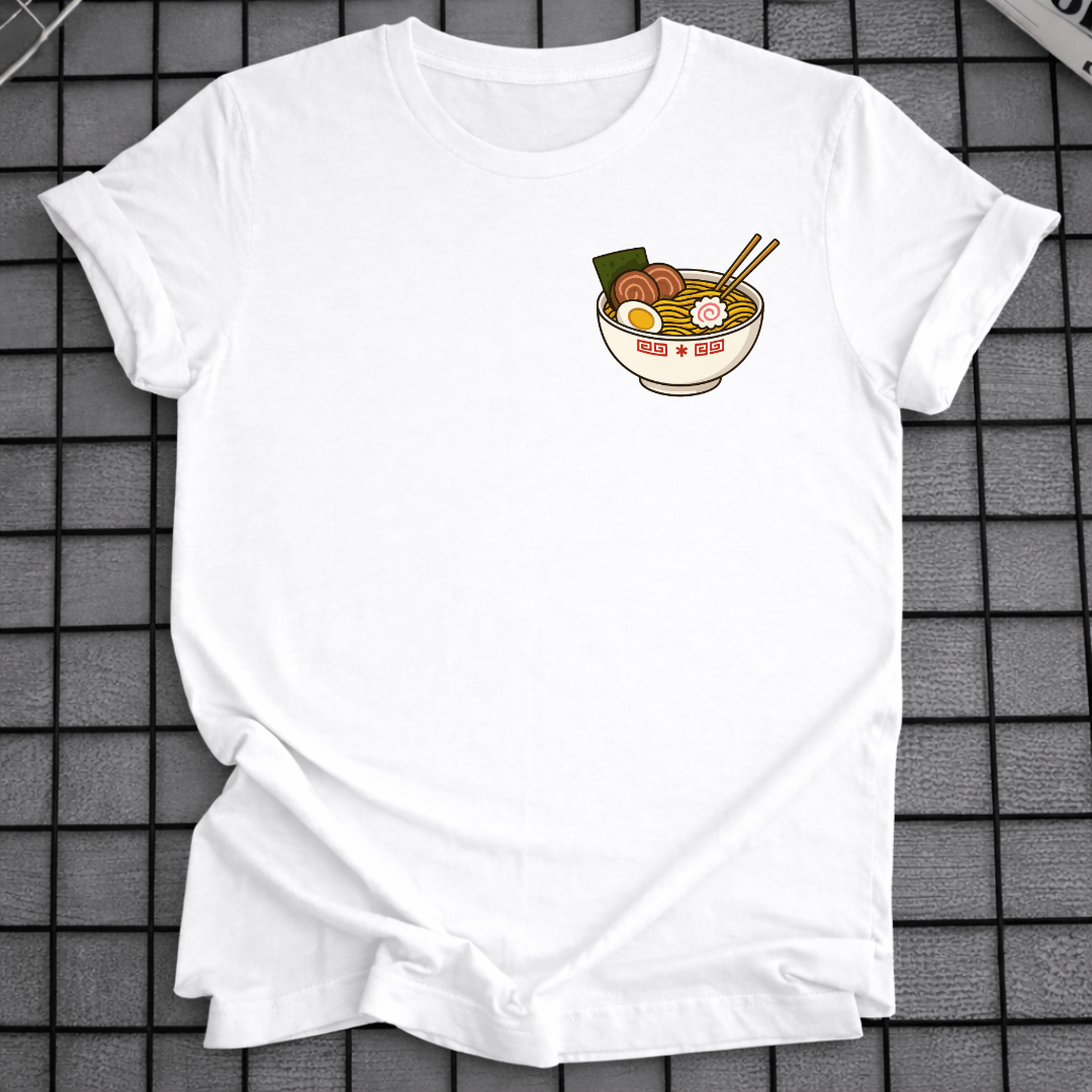 MINIMAL RAMEN SCHÜSSEL T-SHIRT