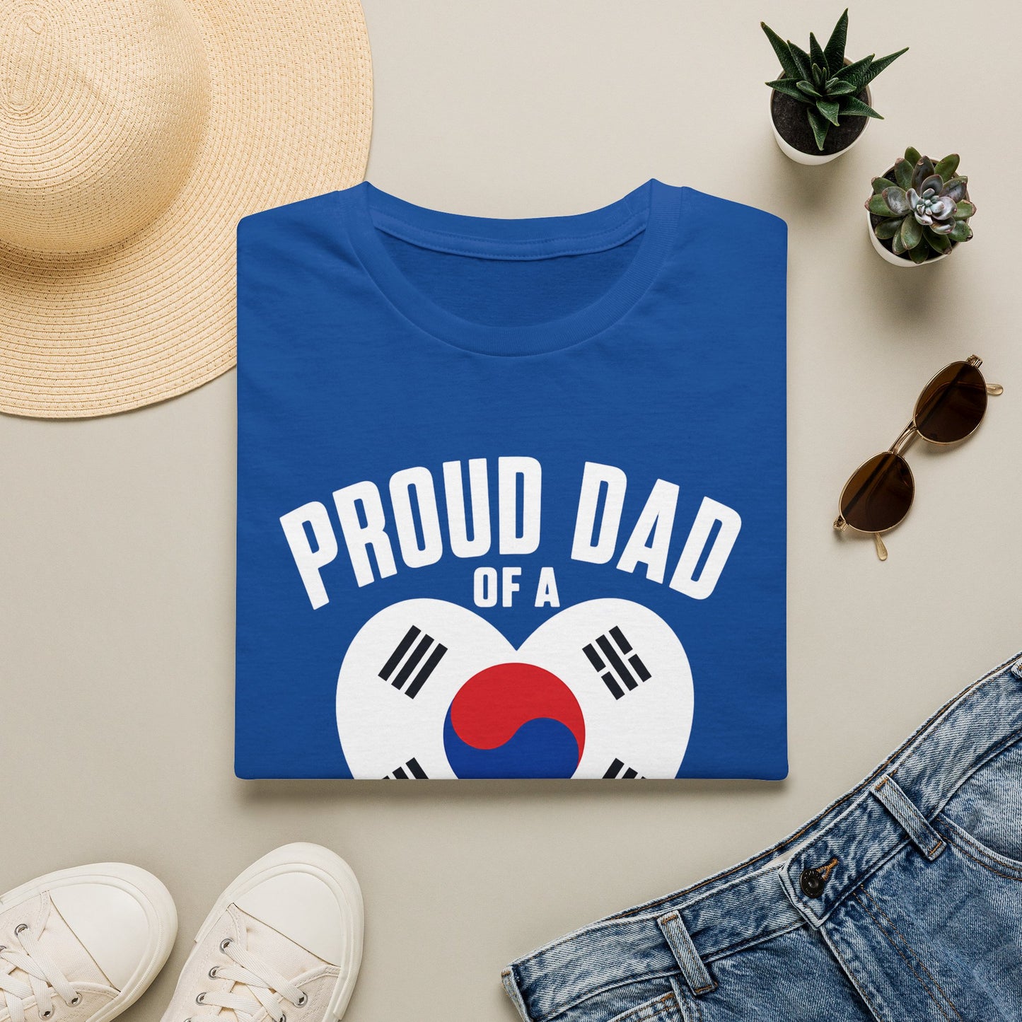 Proud Dad of a Half Korean Baby T-Shirt