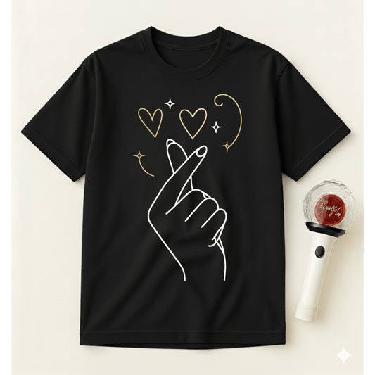 CLASSIC K-POP HEART T-SHIRT