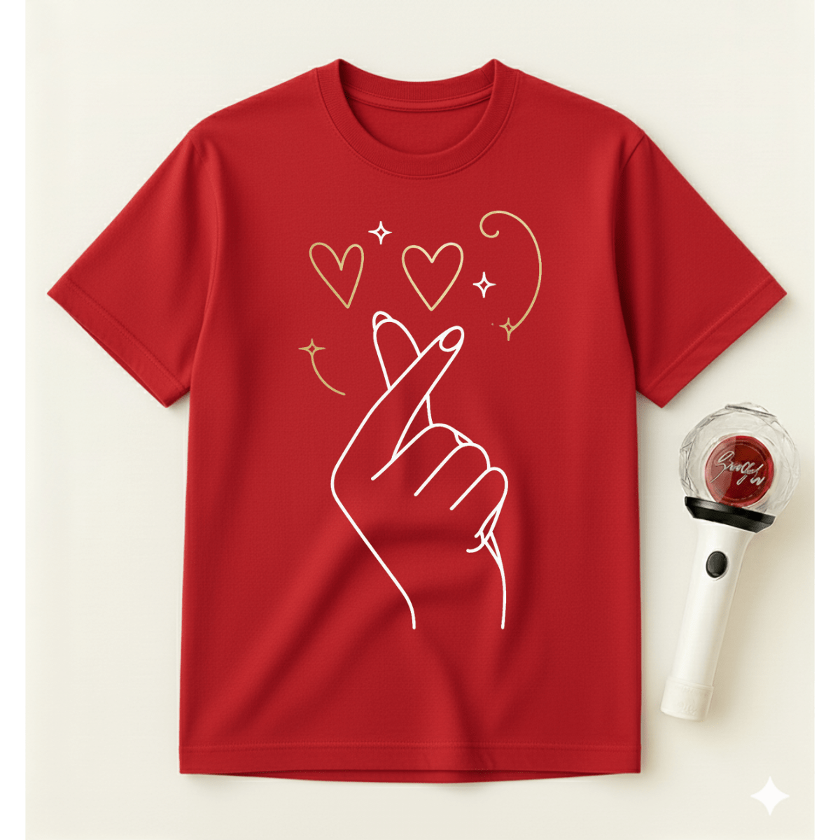 CLASSIC K-POP HEART T-SHIRT