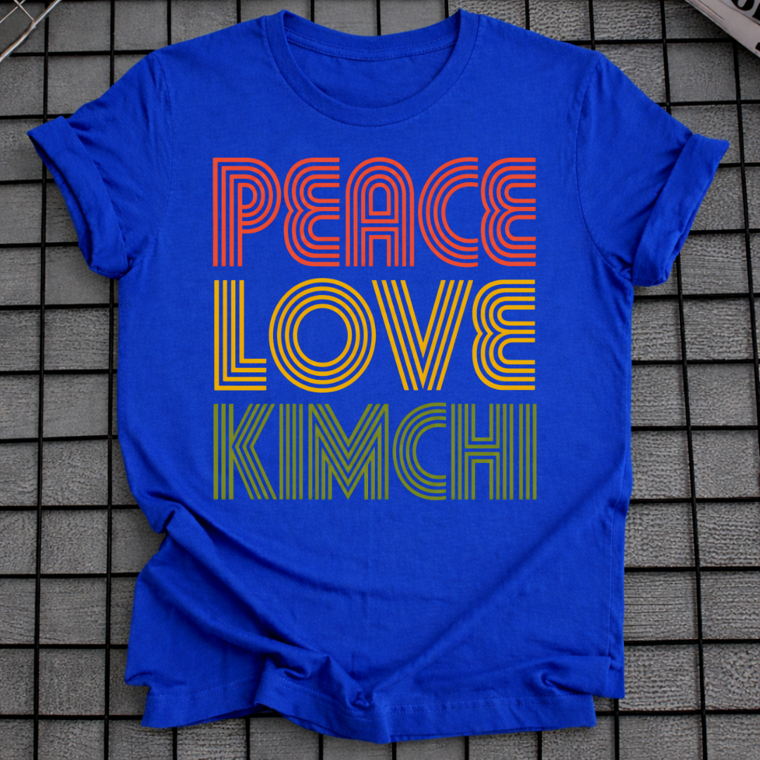 PEACE LOVE KIMCHI T-SHIRT