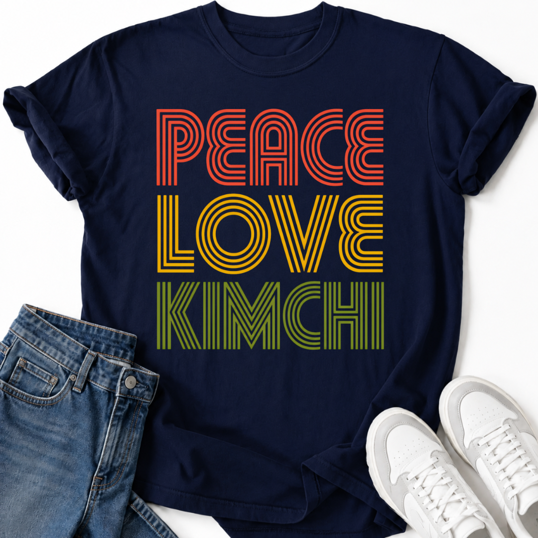 PEACE LOVE KIMCHI T-SHIRT