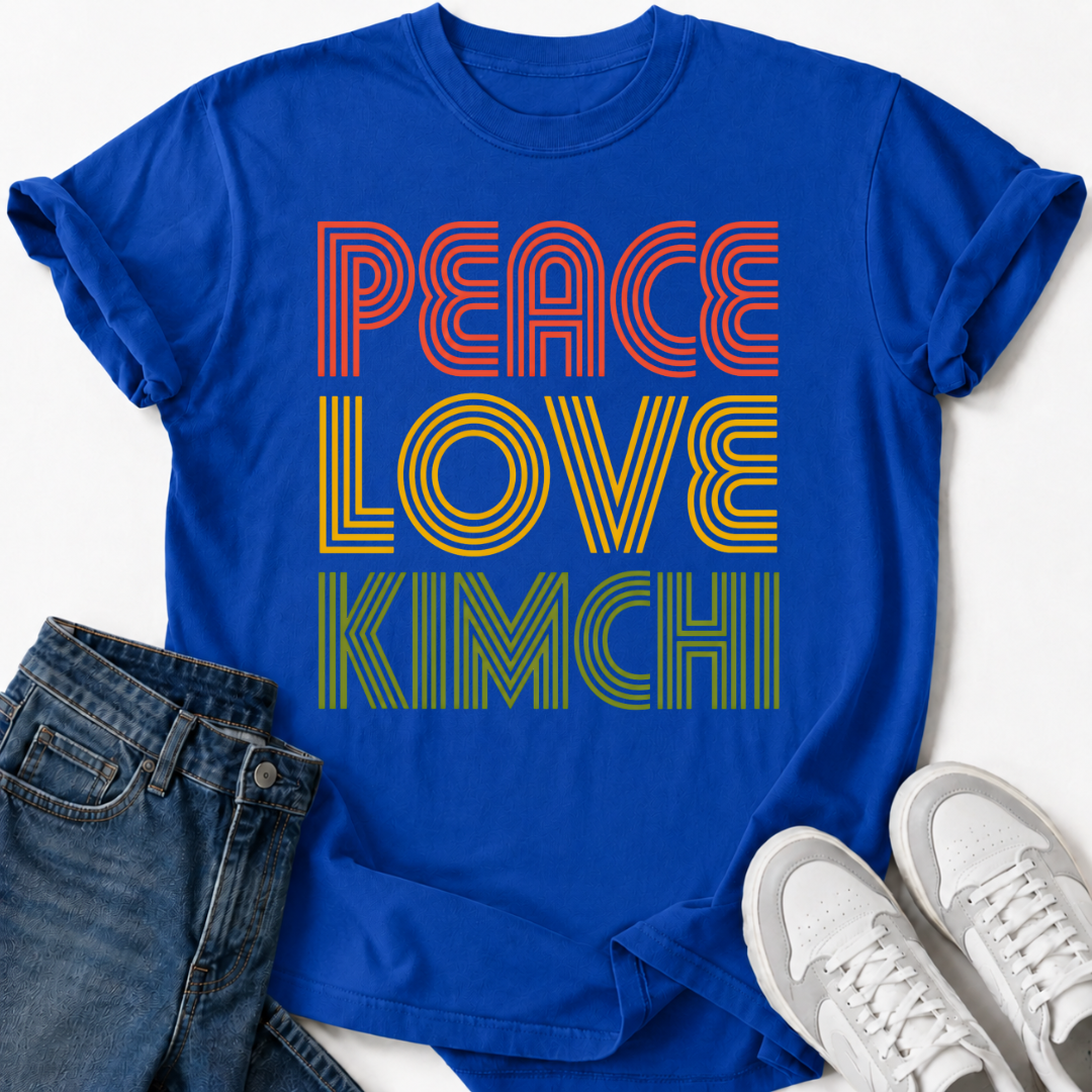 PEACE LOVE KIMCHI T-SHIRT
