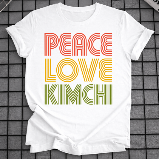 PEACE LOVE KIMCHI T-SHIRT