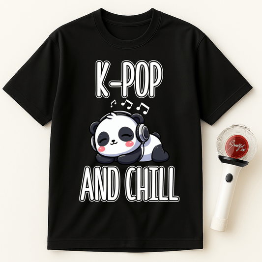 K-POP AND CHILL UNISEX T-SHIRT