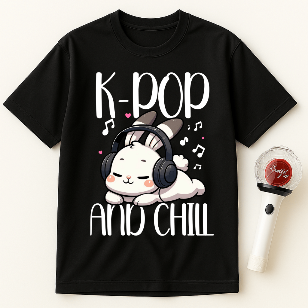 K-POP AND CHILL UNISEX T-SHIRT