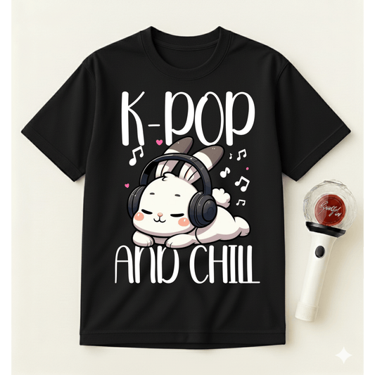 K-POP AND CHILL T-SHIRT