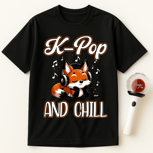 K-POP AND CHILL UNISEX T-SHIRT