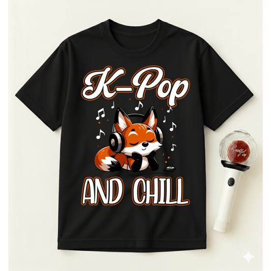 K-POP AND CHILL T-SHIRT