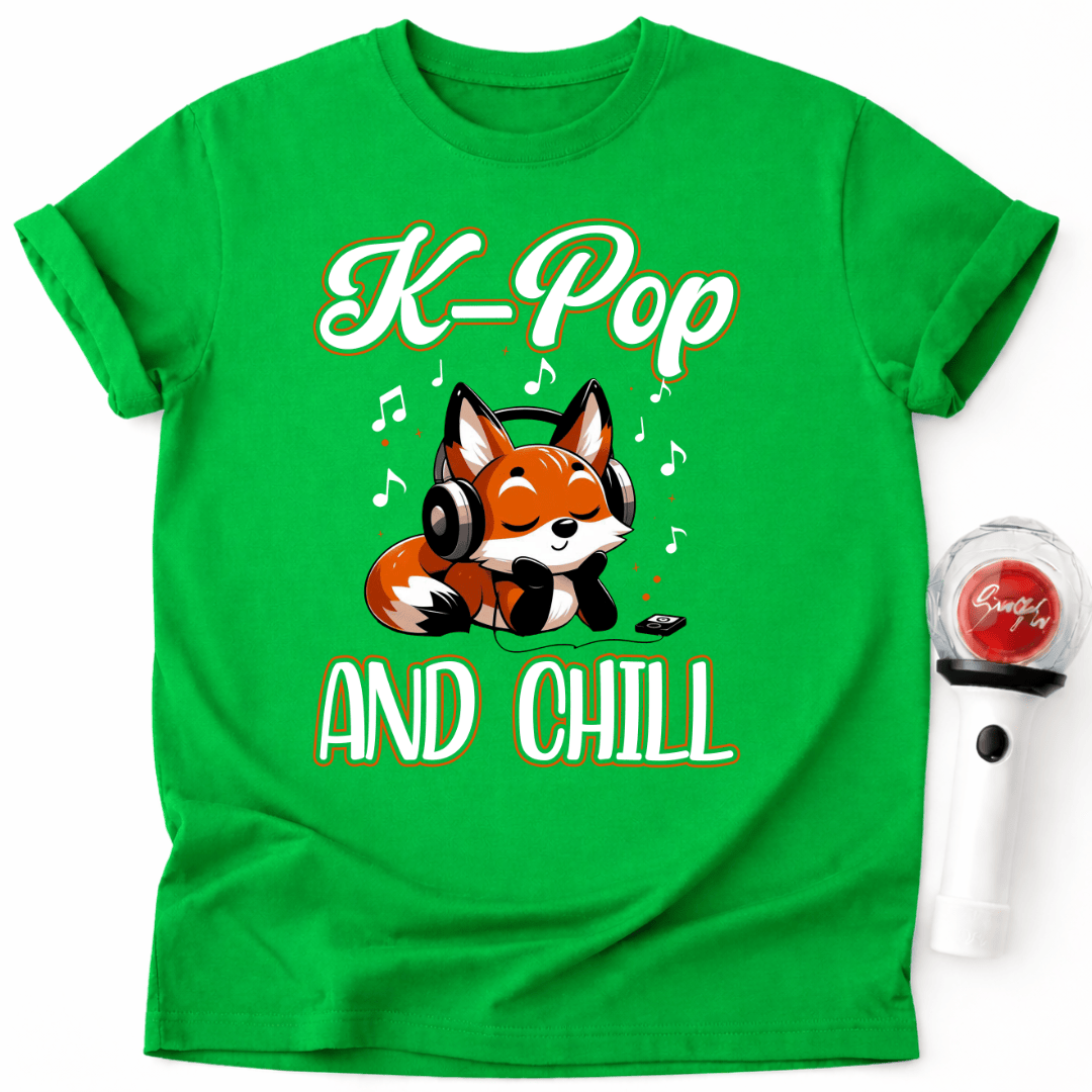 K-POP AND CHILL FOX T-SHIRT