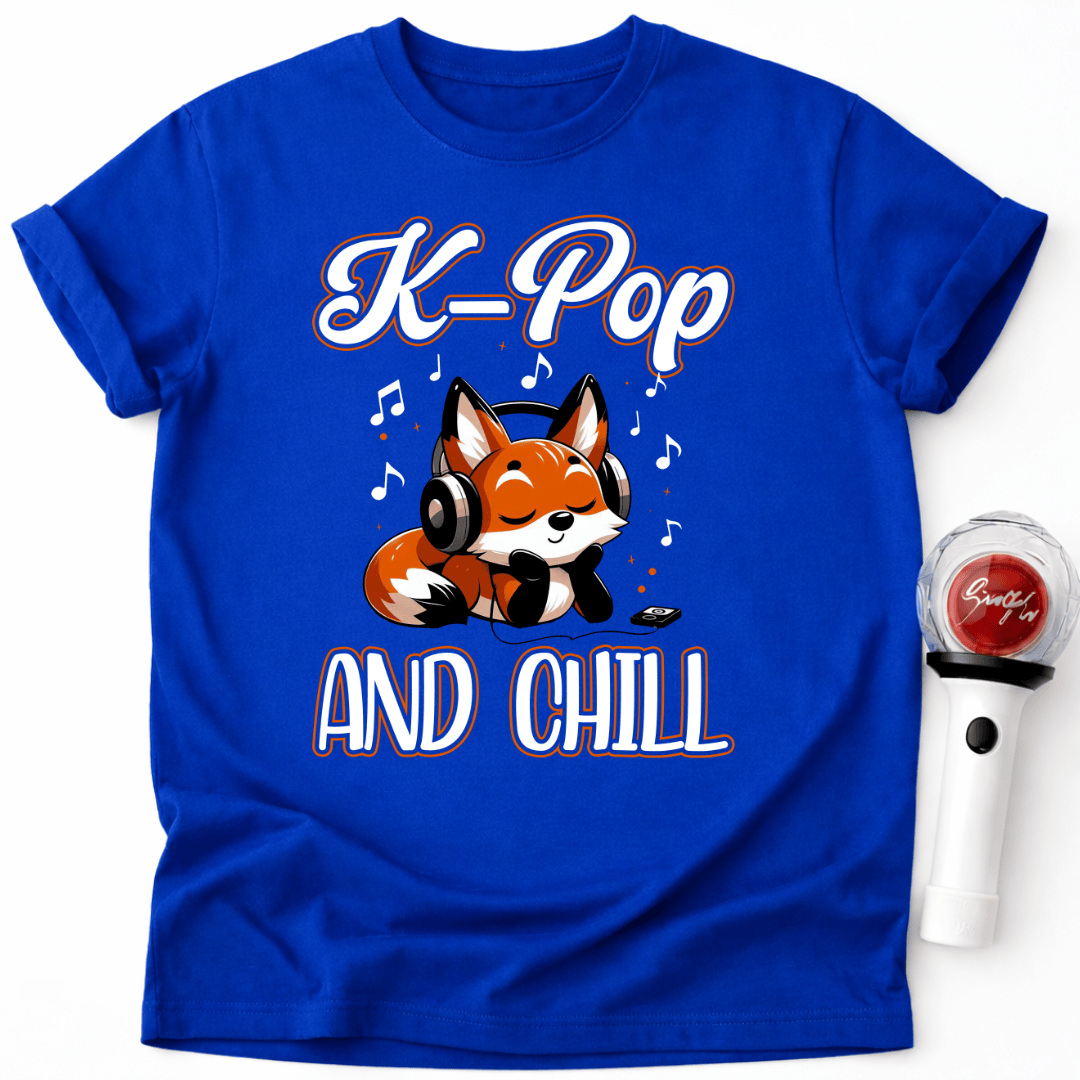 K-POP AND CHILL FOX T-SHIRT