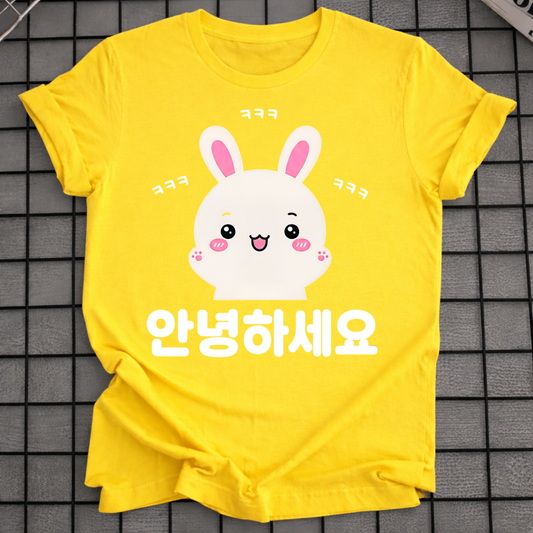 HELLO LAUGHING T-SHIRT