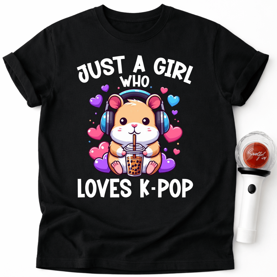 K-POP HAMSTER BUBBLE TEA T-SHIRT