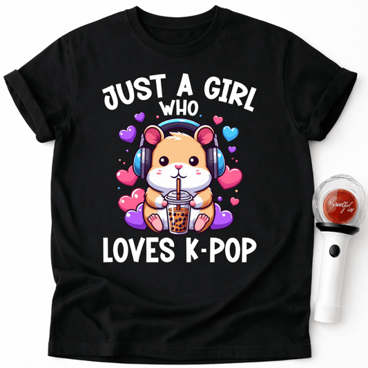 K-POP HAMSTER BUBBLE TEA T-SHIRT