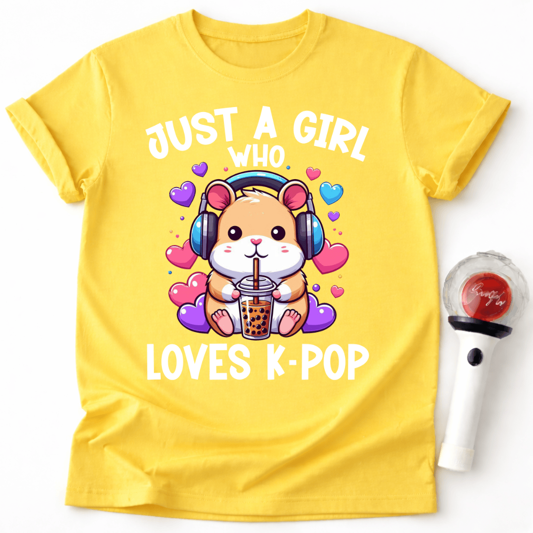 K-POP HAMSTER BUBBLE TEA T-SHIRT