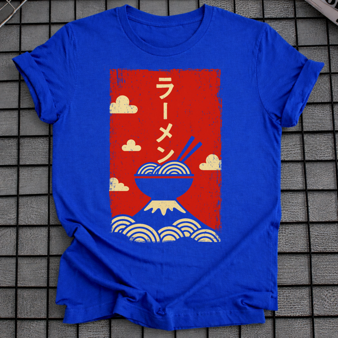 T-SHIRT JAPANISCHE NUDELSCHALE