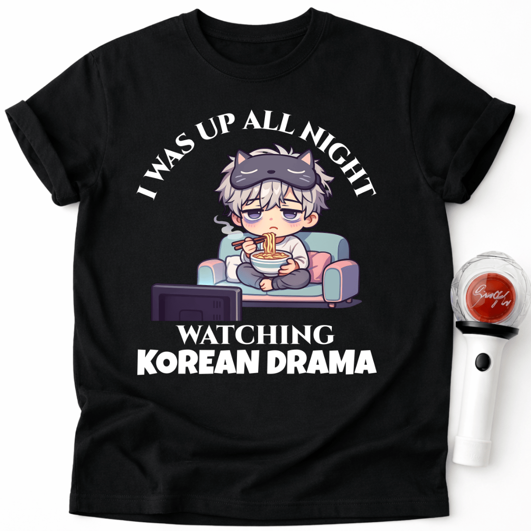 K-DRAMA LATE NIGHT WATCHER T-SHIRT