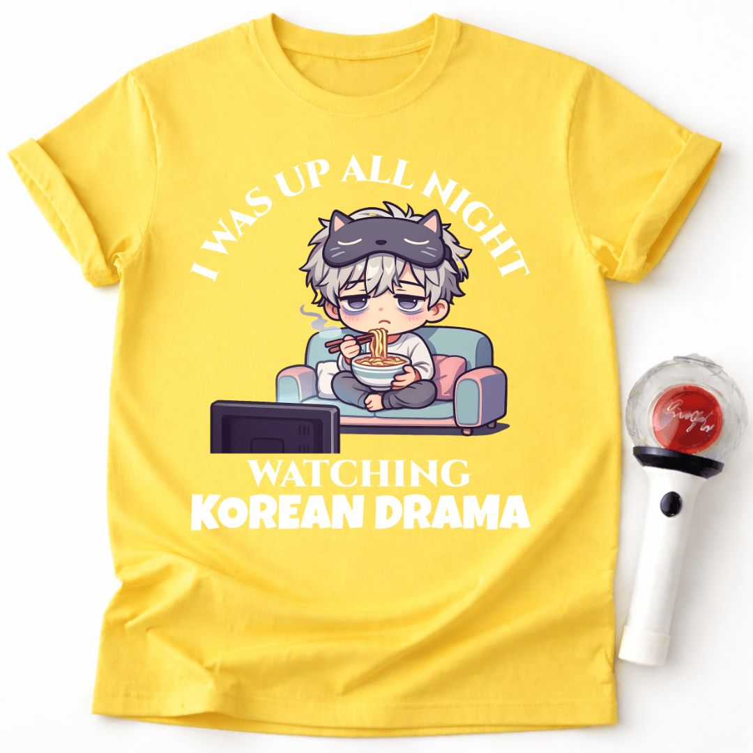 K-DRAMA LATE NIGHT WATCHER T-SHIRT