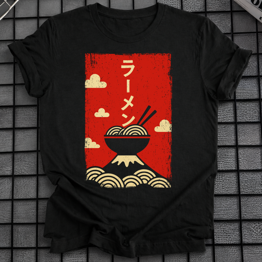 T-SHIRT JAPANISCHE NUDELSCHALE