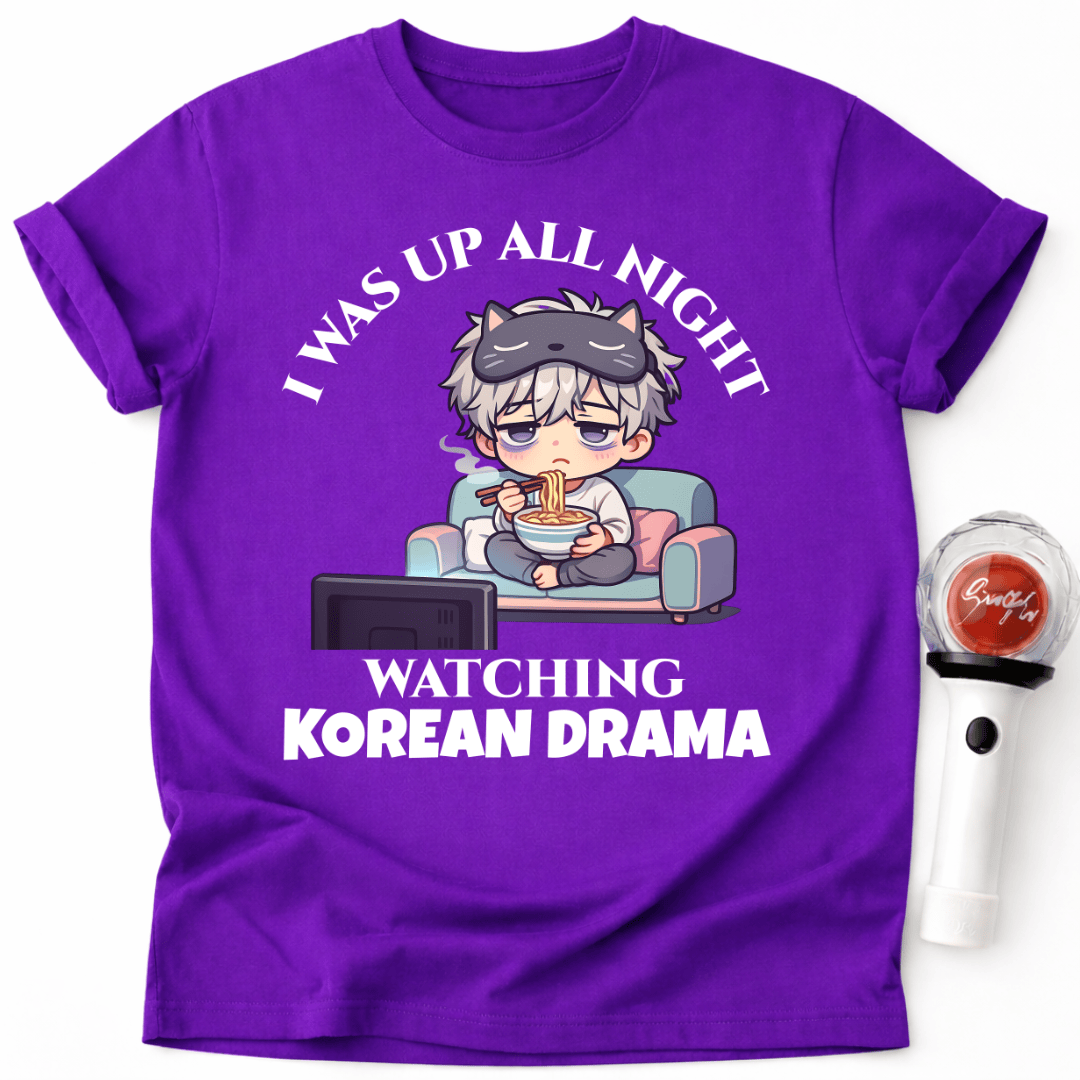 K-DRAMA LATE NIGHT WATCHER T-SHIRT