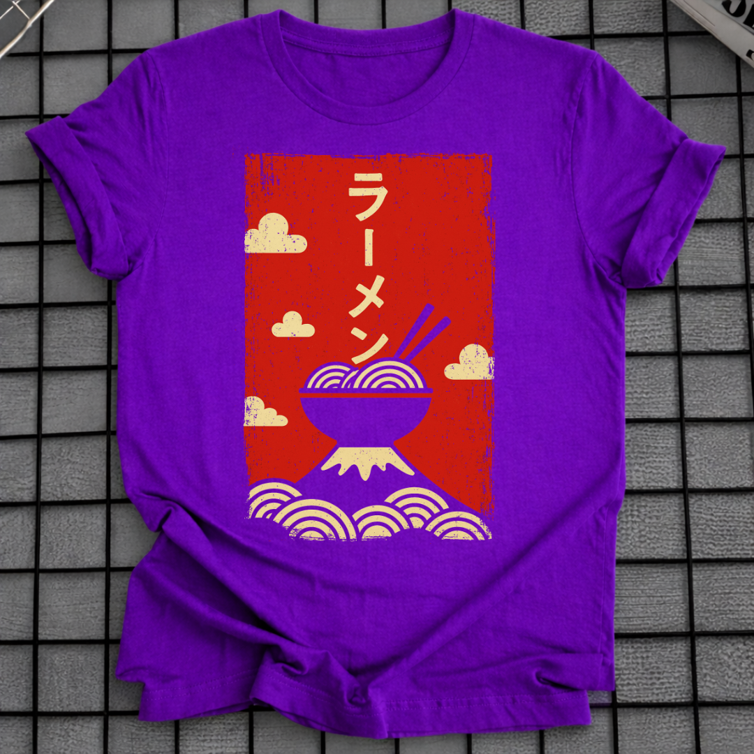 T-SHIRT JAPANISCHE NUDELSCHALE