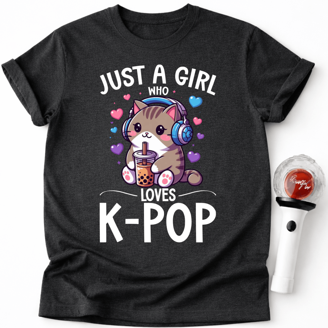 K-POP KATZEN BOBA TEE T-SHIRT