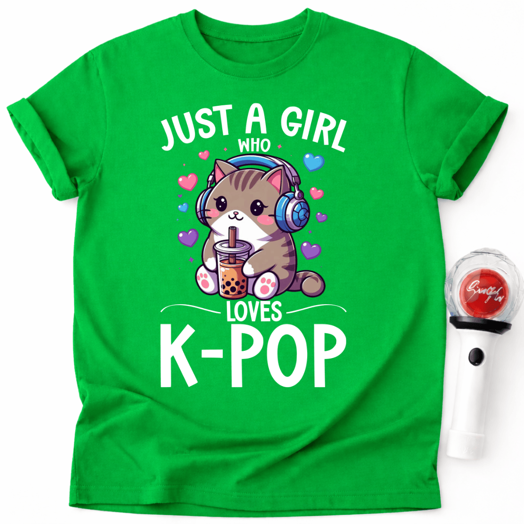 K-POP KATZEN BOBA TEE T-SHIRT