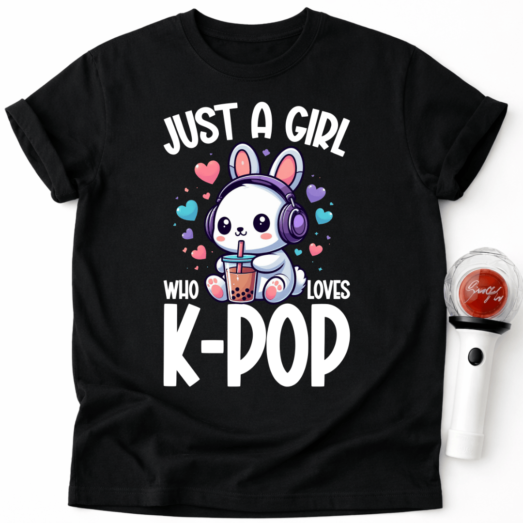 K-POP RABBIT BOBA TEA T-SHIRT