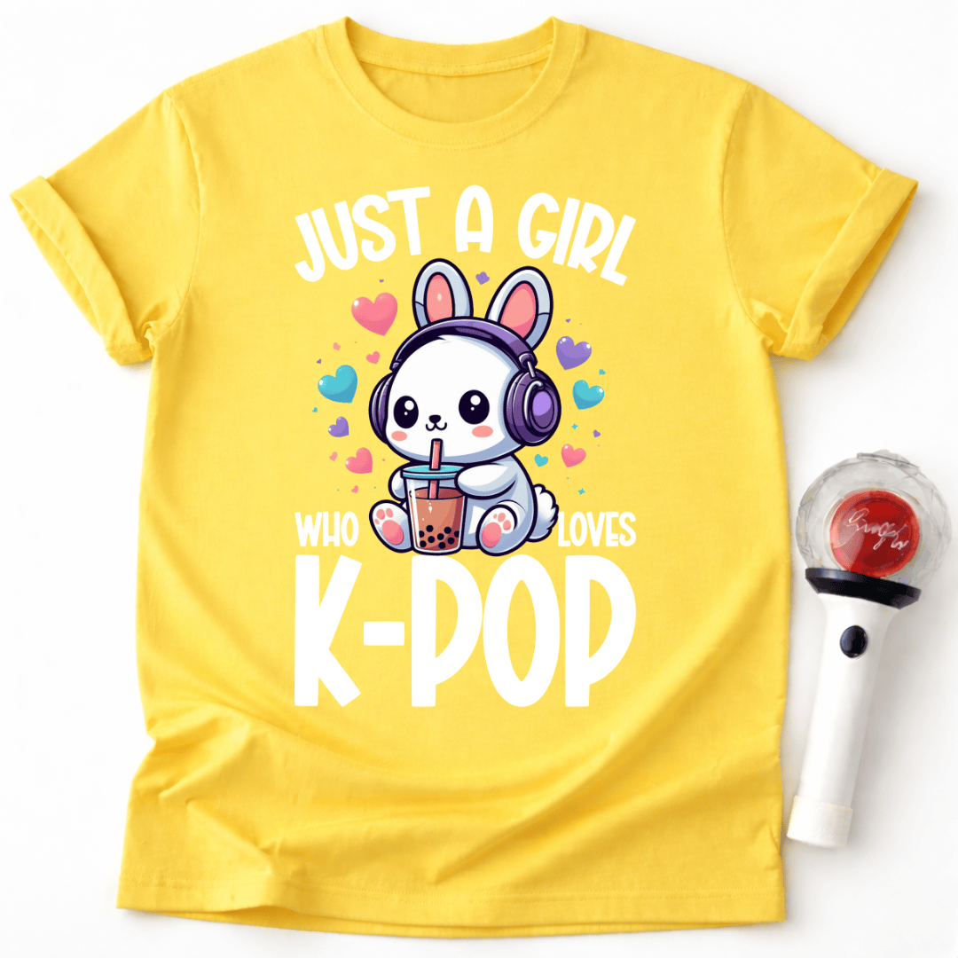 K-POP RABBIT BOBA TEA T-SHIRT