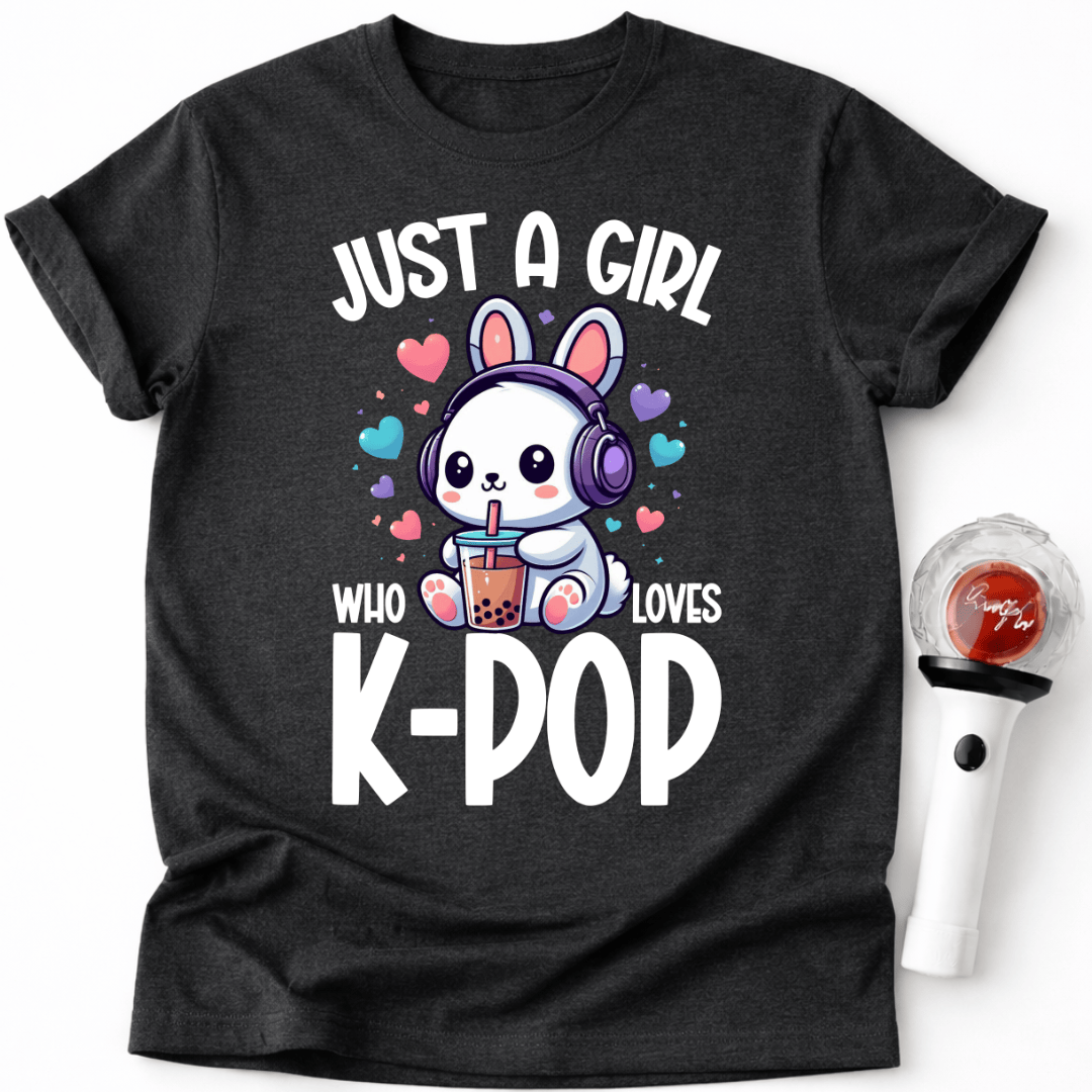 K-POP RABBIT BOBA TEA T-SHIRT