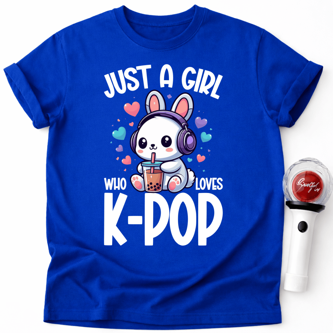 K-POP RABBIT BOBA TEA T-SHIRT