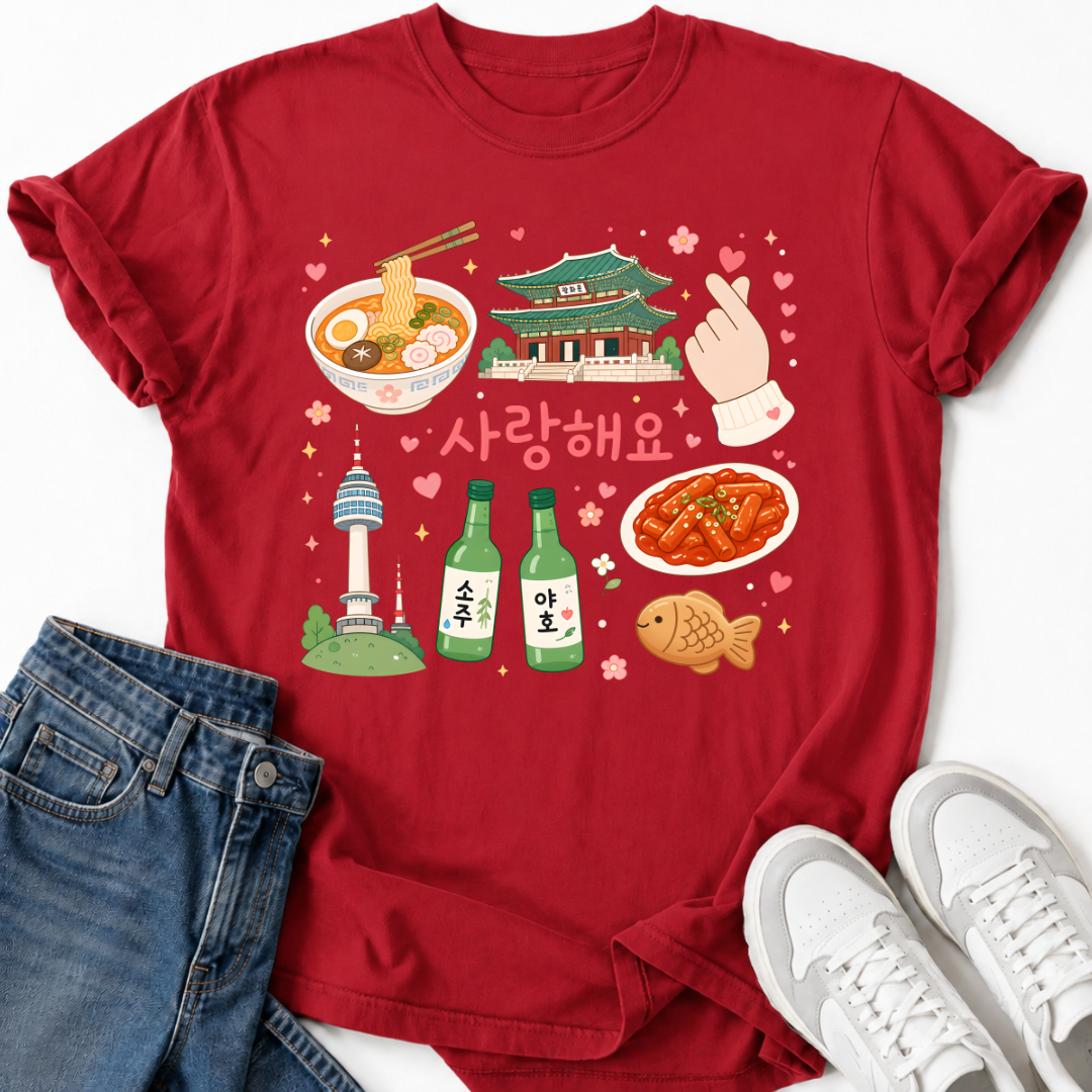 KOREAN LANDMARKS T-SHIRT